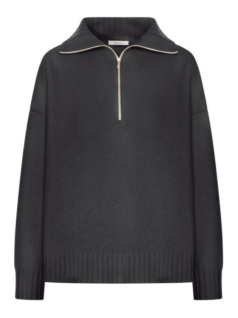 HIGH NECK SWEATER IN CASHMERE YARN