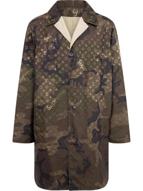 x Louis Vuitton reversible trench coat
