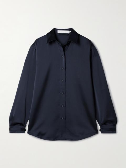 Raven Satin-twill Shirt