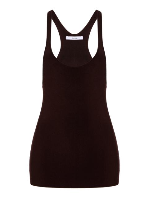 Lumii Tank In Knitted Viscose brown