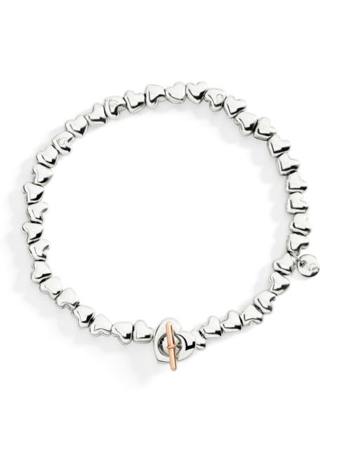 SILVER HEART BRACELET