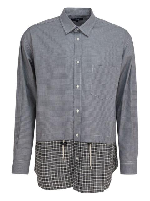 check-pattern shirt