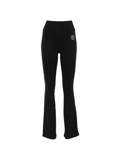 SRHWC logo flared-hem leggings