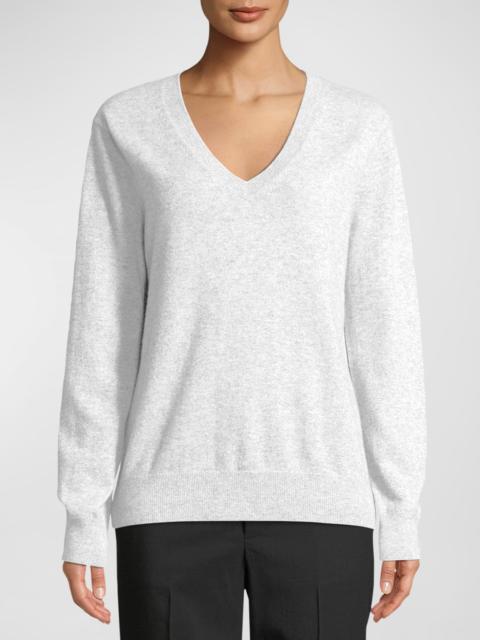 Weekend V-Neck Cashmere Pullover Sweater