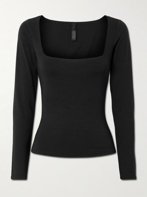 Smooth Layers Square Neck Top