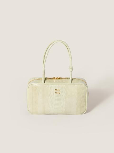 Beau Ayers leather bag