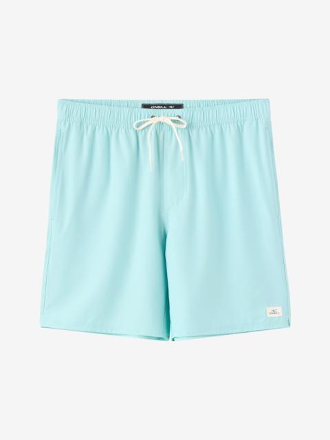 Lennox Hermosa Solid Volley 17" Swim Trunks
