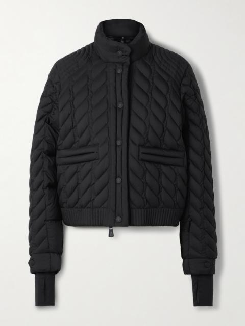 Anaga Quilted Down Ski Jacket