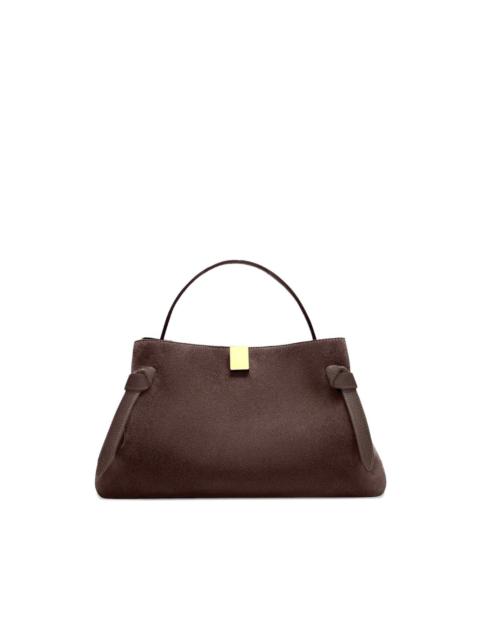 Gyoza suede tote bag