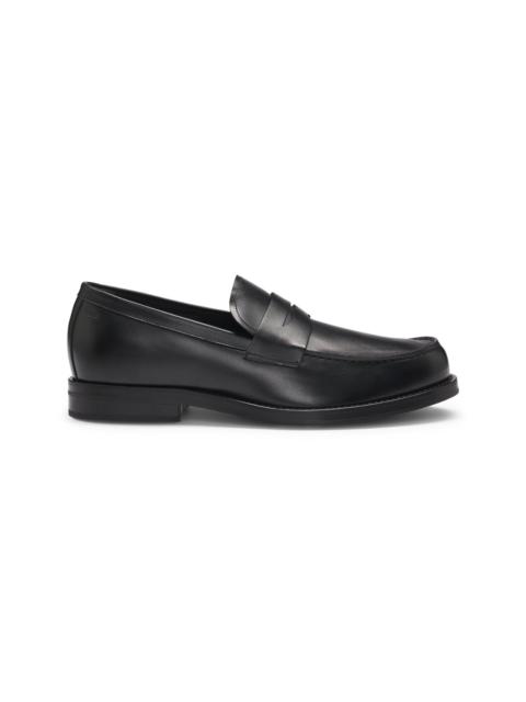 DRESSLETIC SLIP-ON PENNY LOAFERS IN LEATHER