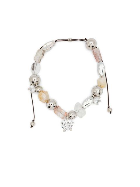 Ascolto beaded crystal-detail bracelet