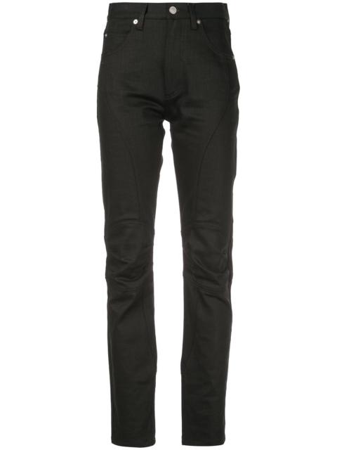 panelled skinny trousers