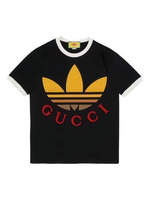 adidas x Gucci cotton jersey T-shirt