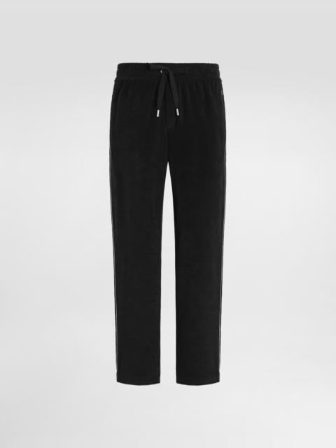 Cotton terry trousers