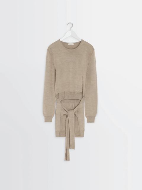 TROMPE L'OEIL CREW NECK JUMPER