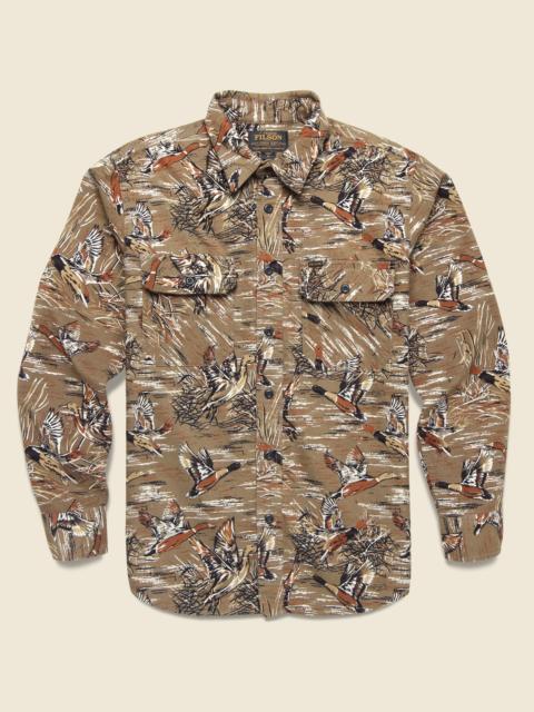 Field Flannel Shirt - Brown Marsh