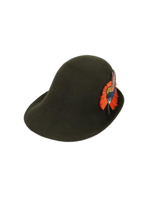 ALTITUDE FELT HAT - GREEN FELT