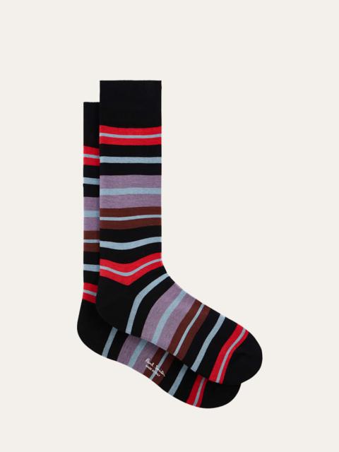 Men's Kean Stripe Crew Socks