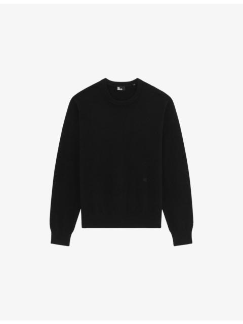 Crewneck Relaxed-Fit Stretch Cashmere-Blend Jumper