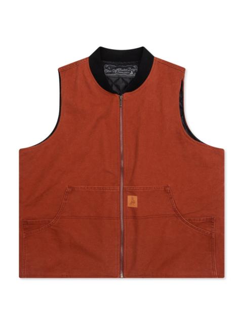 WORK VEST - RUST