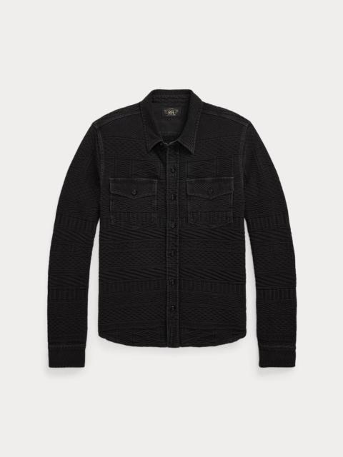 Indigo Jacquard Workshirt