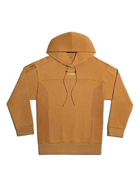 adidas originals x IVY PARK Crossover Solid Color Splicing Detail hooded Sports Couple Style Brown G