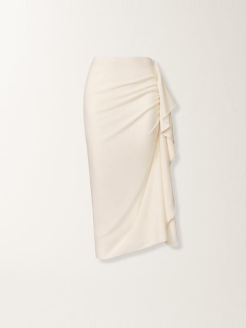 Wrap skirt in Platinum