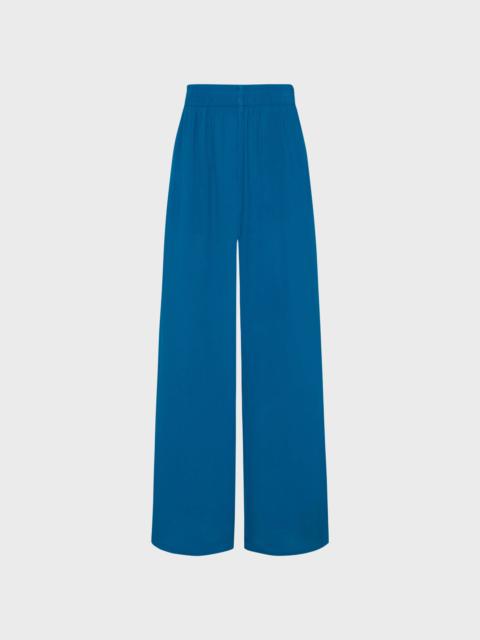 WOMEN WIDE-LEGS VISCOSE PANTS