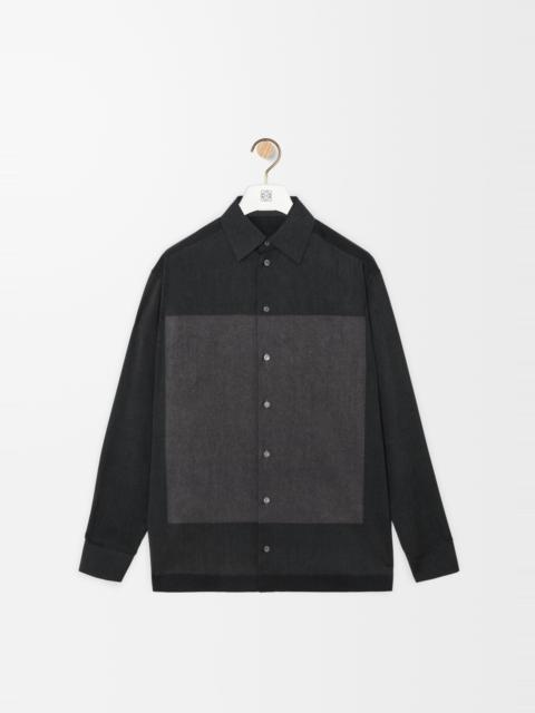 Shirt in wool
