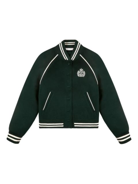H&W Crest varsity jacket