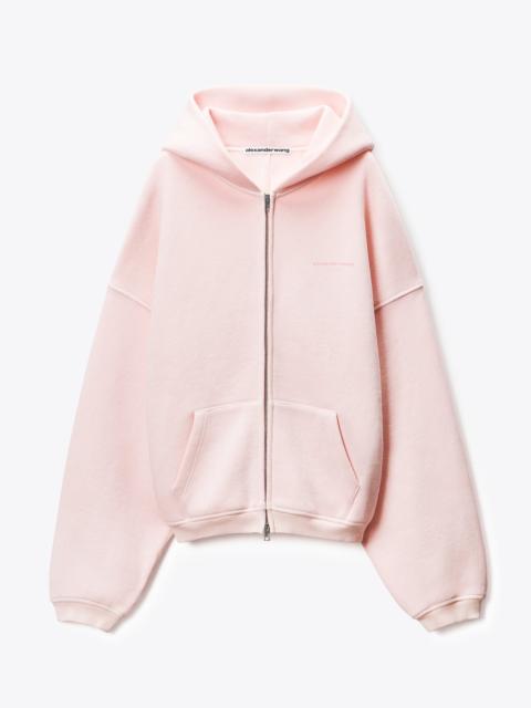 Crystal Terry Zip Hoodie