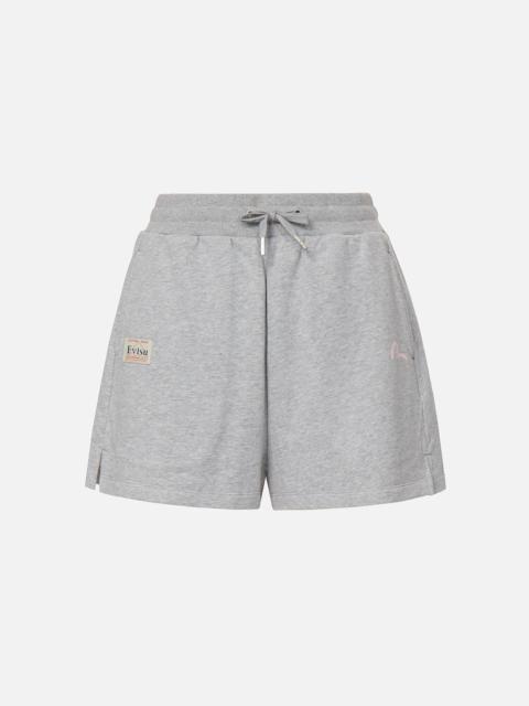 Seagull and Logo Print Sweat Shorts