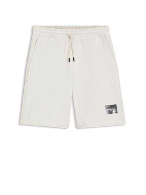 TORTOISE-LOGO SHORTS IN COTTON TERRY