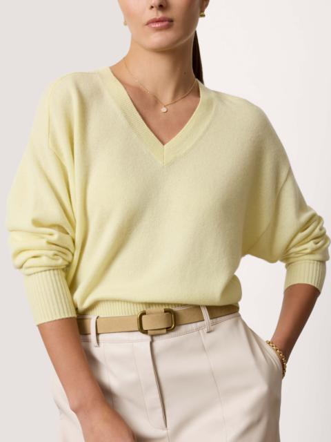 The Leia Vee Cashmere Sweater