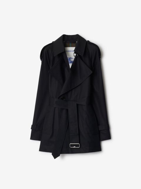 Gabardine Trench Jacket