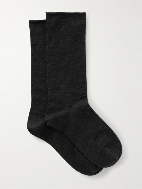 Cashmere-blend Socks