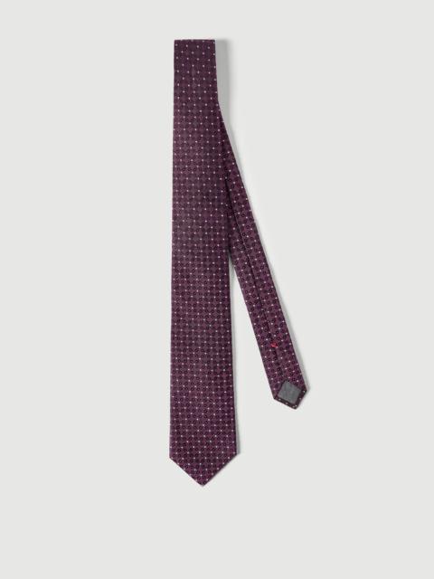 Silk jacquard tie
