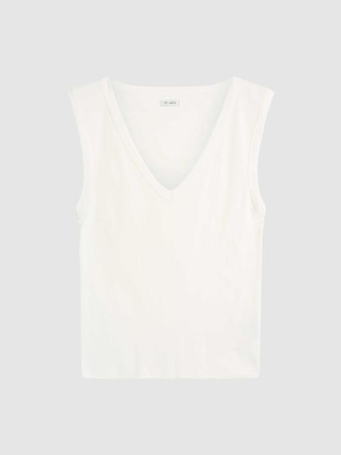 Organic Cotton 90s Top - White