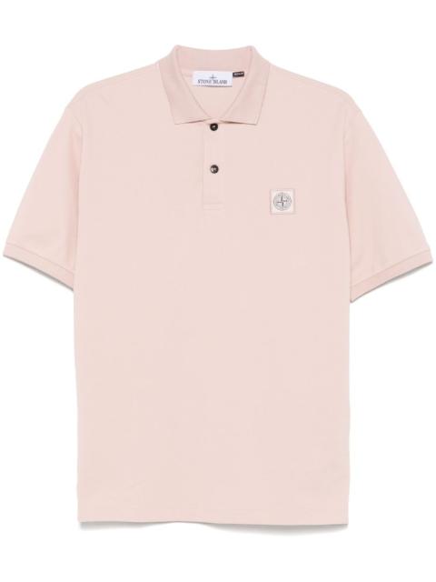 piqué cotton polo shirt