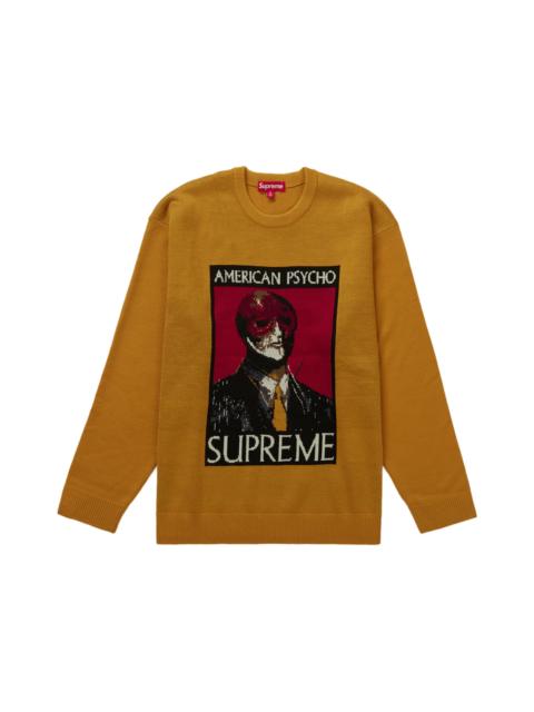Supreme American Psycho Sweater Yellow