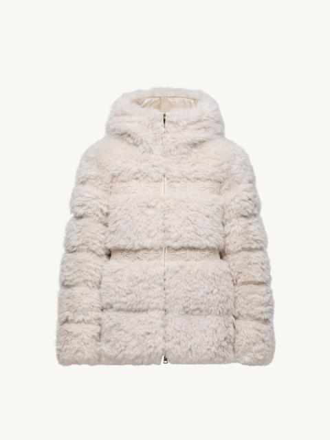 Verie Teddy Hooded Short Down Jacket