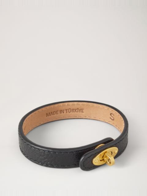 Bayswater Thin Bracelet
Black Small Classic Grain & Brass