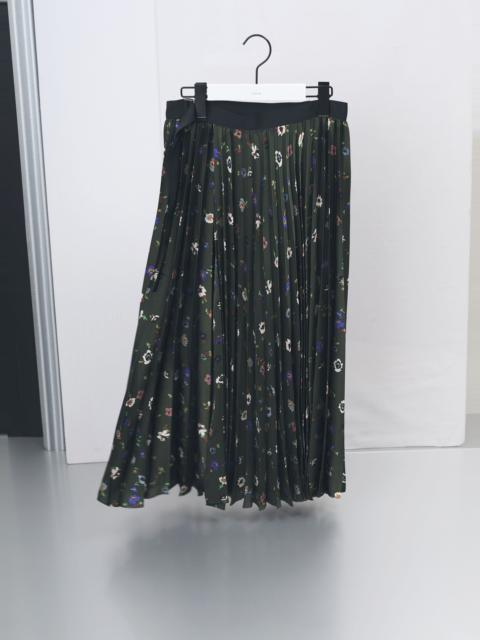 Floral Print Skirt