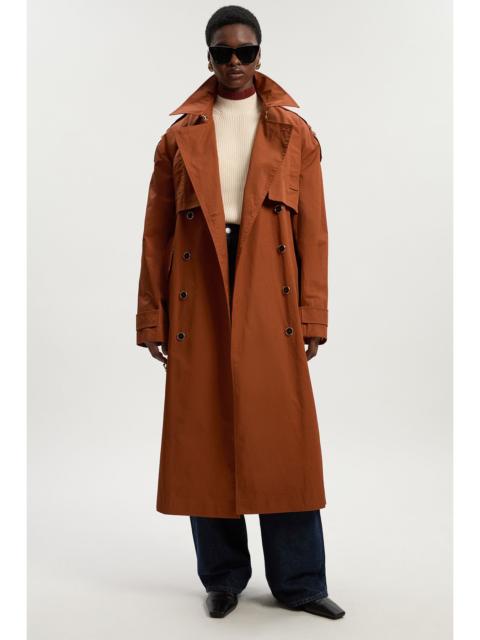 Relaxed Polished Trench Coat