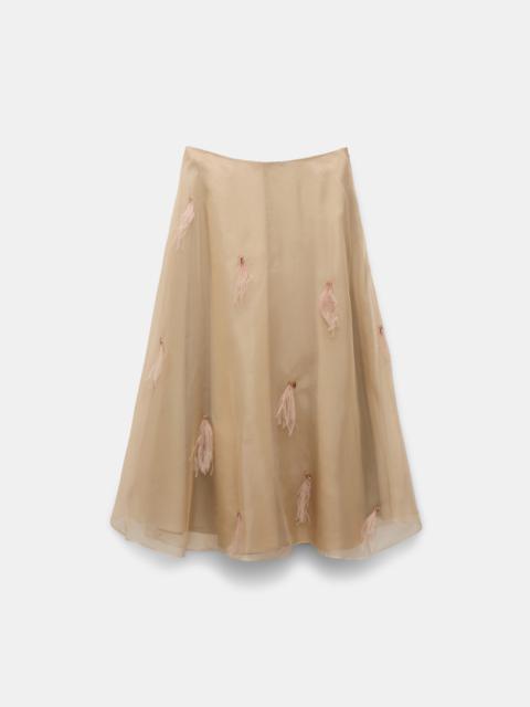 SHEER VOLUMES skirt