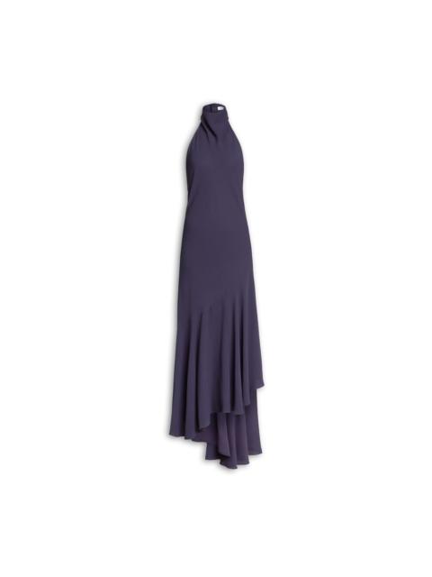 ASYMMETRICAL VISCOSE DRESS