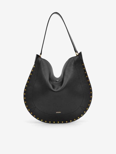 OSKAN HOBO SOFT BAG IN GRAINED LEATHER