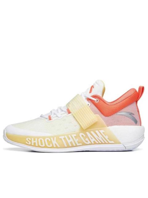 ANTA Shock The Game 4 Low 'White Yellow Orange' 112231608-6