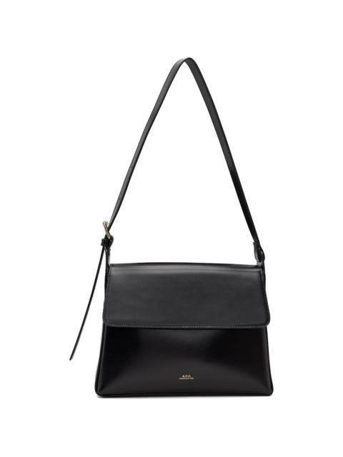 Black Virginie Flap Bag