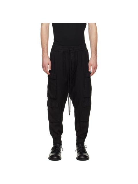 Black M P 46 Cargo Pants